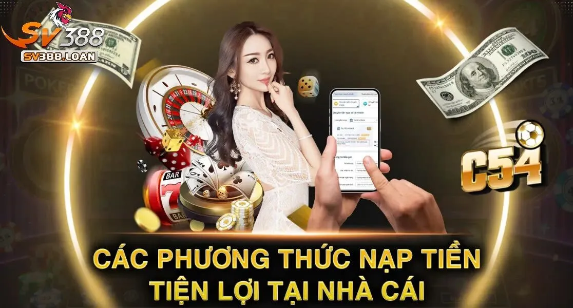 TRANG CHỦ 33 Hướng dẫn nạp tiền vào tài khoản Sv388